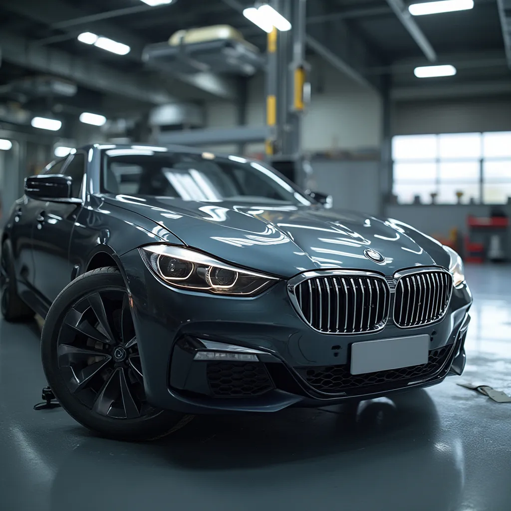 Detalle de la reconstrucción del motor BMW Serie 3